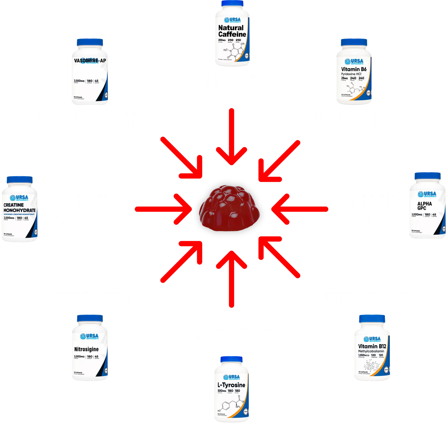what is in pre workout gummies