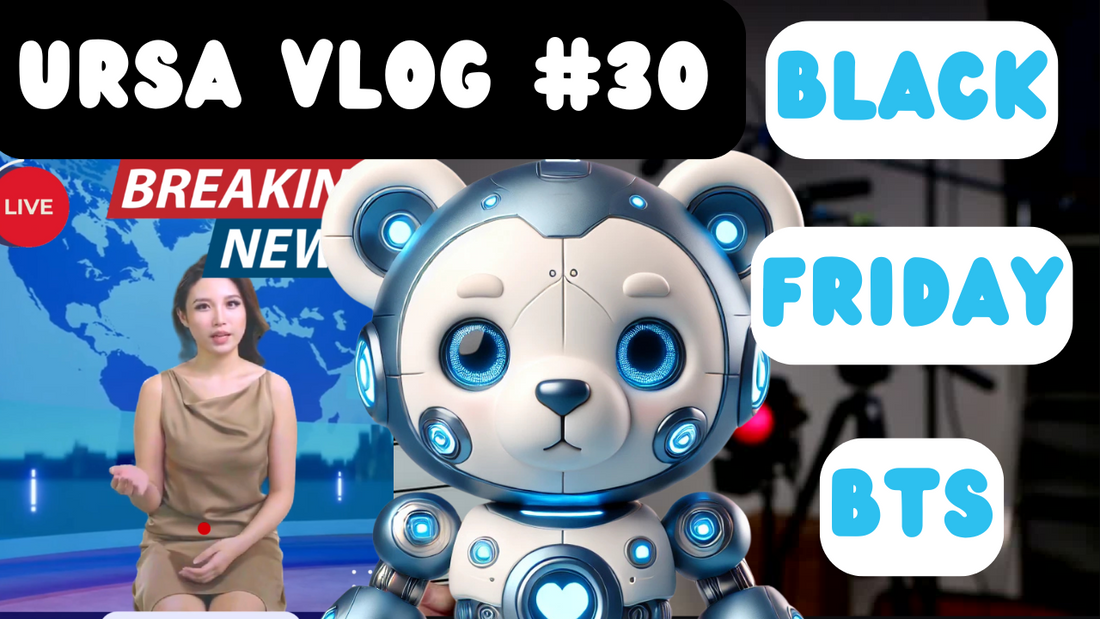 Behind the Bear Vlog #30 - Pop-Ups, Plunges, and Black Friday Laughs!