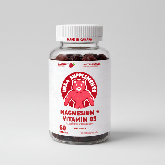 Magnesium + Vitamin D3 Gummies