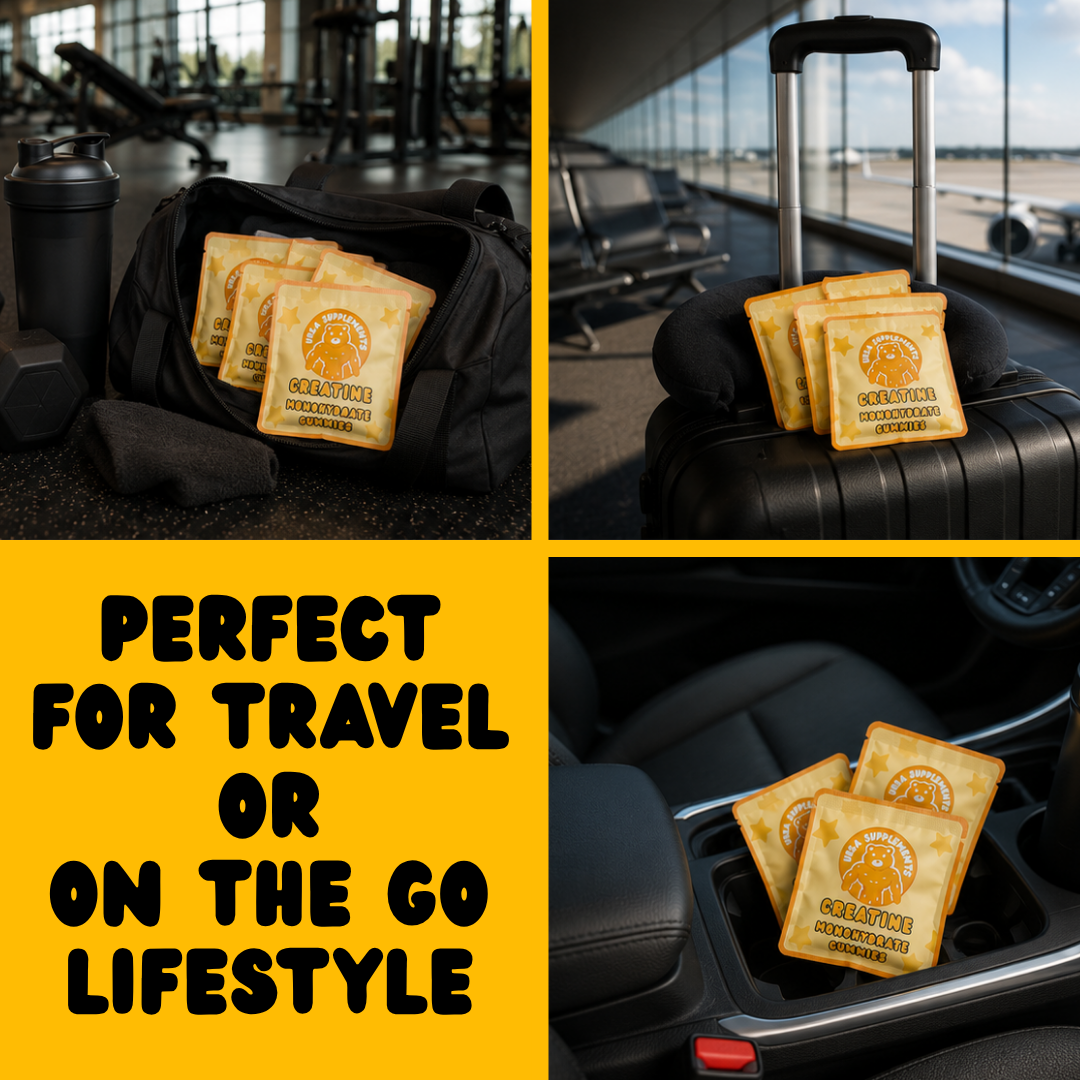 URSA Creatine Gummies 10-Day Travel Pack | 5g Daily Creatine