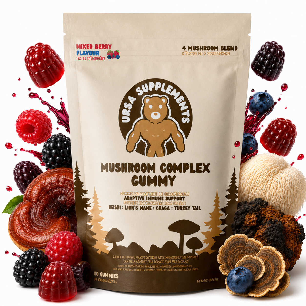 Mushroom Complex Gummies
