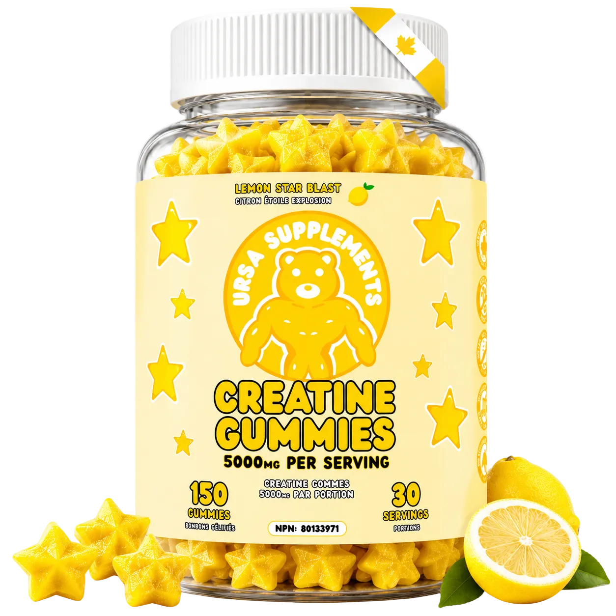 Creatine Gummies with 1g Creatine per Gummy