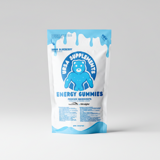 Energy Gummies - Sour Blueberry